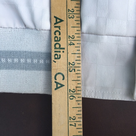 Pierre Cardin Mens Jacket White Large Designer Italian Windbreaker White Coat - Picture 11 of 16